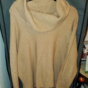 Time and Tru Cowl Neck Sweater XL 16-18